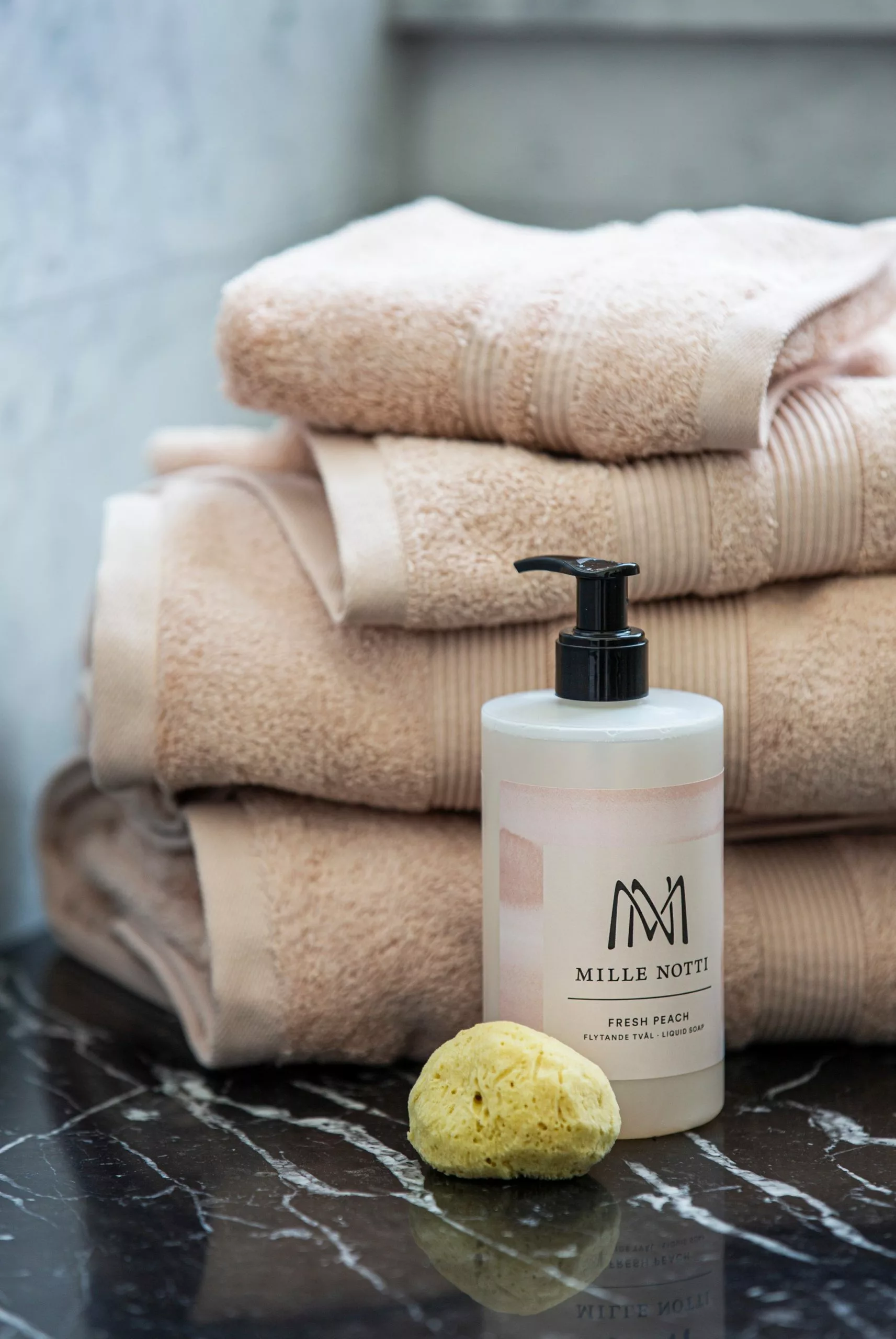 Mille Notti Fontana EKO Gästehandtuch Powder Pink, 30x50 Cm 5 Mille Notti Fontana EKO Gästehandtuch Powder Pink, 30x50 Cm – Bild 5