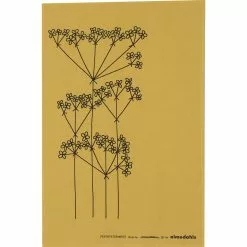 Almedahls Picknick Elements Kitchen Towel, Ochre