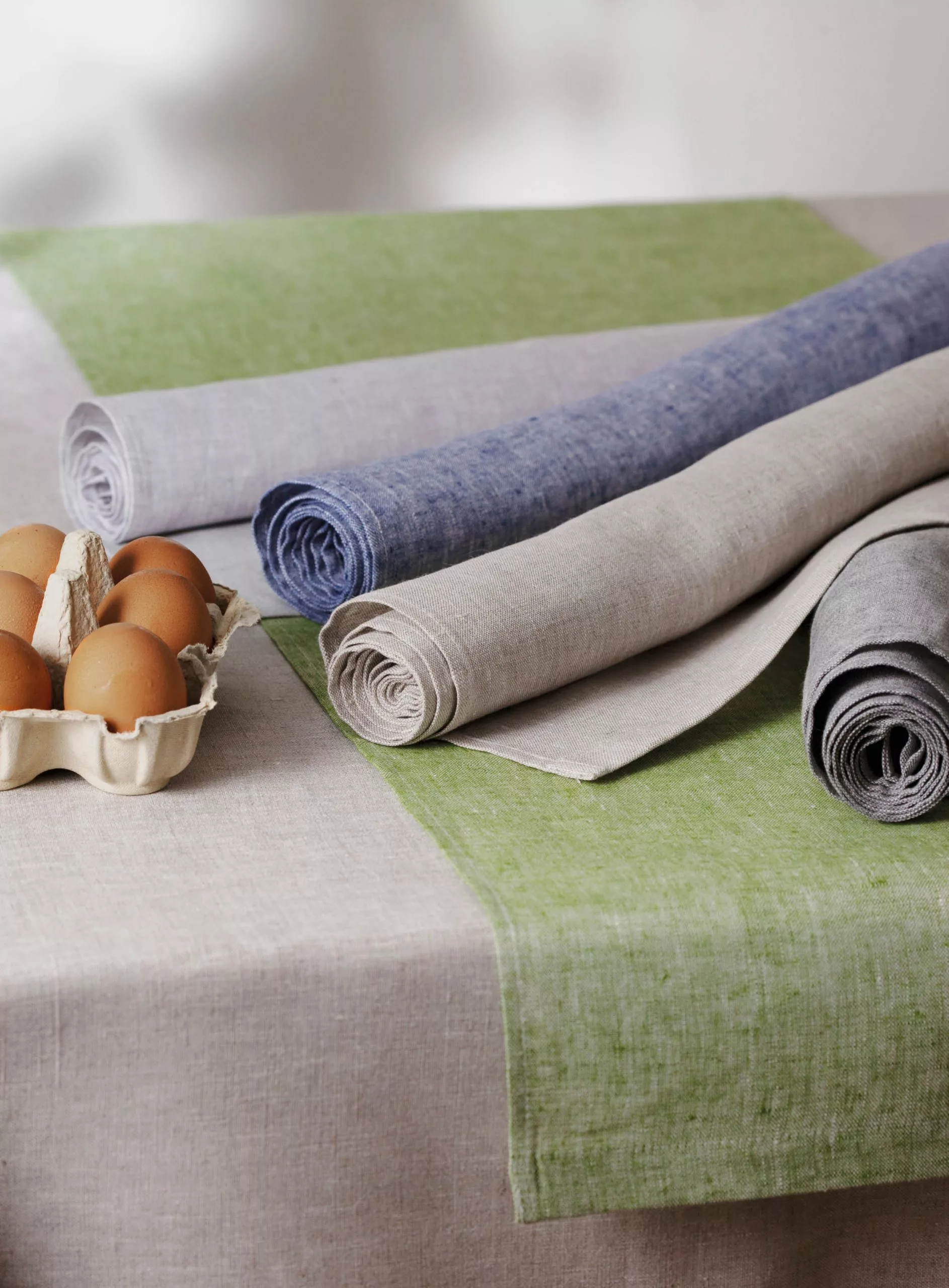 Axlings Melerad Tischläufer, Grün 2 Axlings Melerad Tischläufer, Grün – Bild 2