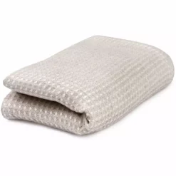 Axlings Waffle Handtuch 50x70 Cm, Natur / Weiß