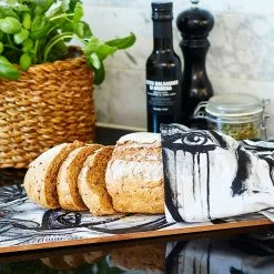 Carolina Gynning Slice Of Life Geschirrhandtuch Schwarz/Weiß, 2er-Pack -Kindertextilien Verkäufe carolina gynning slice of life geschirrhandtuch schwarz wei 2er pack 2