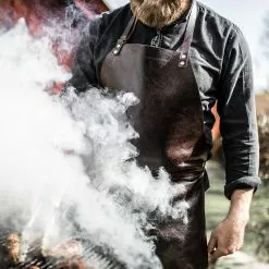 Decotique Le Chef Lederschürze, Braun -Kindertextilien Verkäufe decotique le chef lederschurze cognac 7