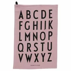 Design Letters Classic Küchenhandtuch 2-er Set, Lavendel
