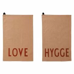 Design Letters Favourite Küchenhandtuch 2-er Set