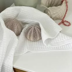 Elvang Waffel Badetuch 70x140 Cm, Weiß -Kindertextilien Verkäufe elvang waffel 12