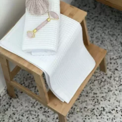 Elvang Waffel Handtuch 50x70 Cm, Weiß 6 Elvang Waffel Handtuch 50x70 Cm, Weiß -Kindertextilien Verkäufe elvang waffel 2