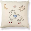 Ferm LIVING Naive Kissen 40x40 Cm, Horse