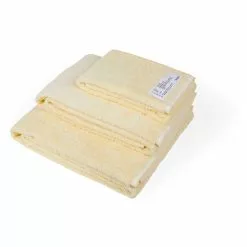 Frama Heavy Towel Badetuch 100x150 Cm, Pale Yellow -Kindertextilien Verkäufe frama heavy towel i bath i pale yellow 3