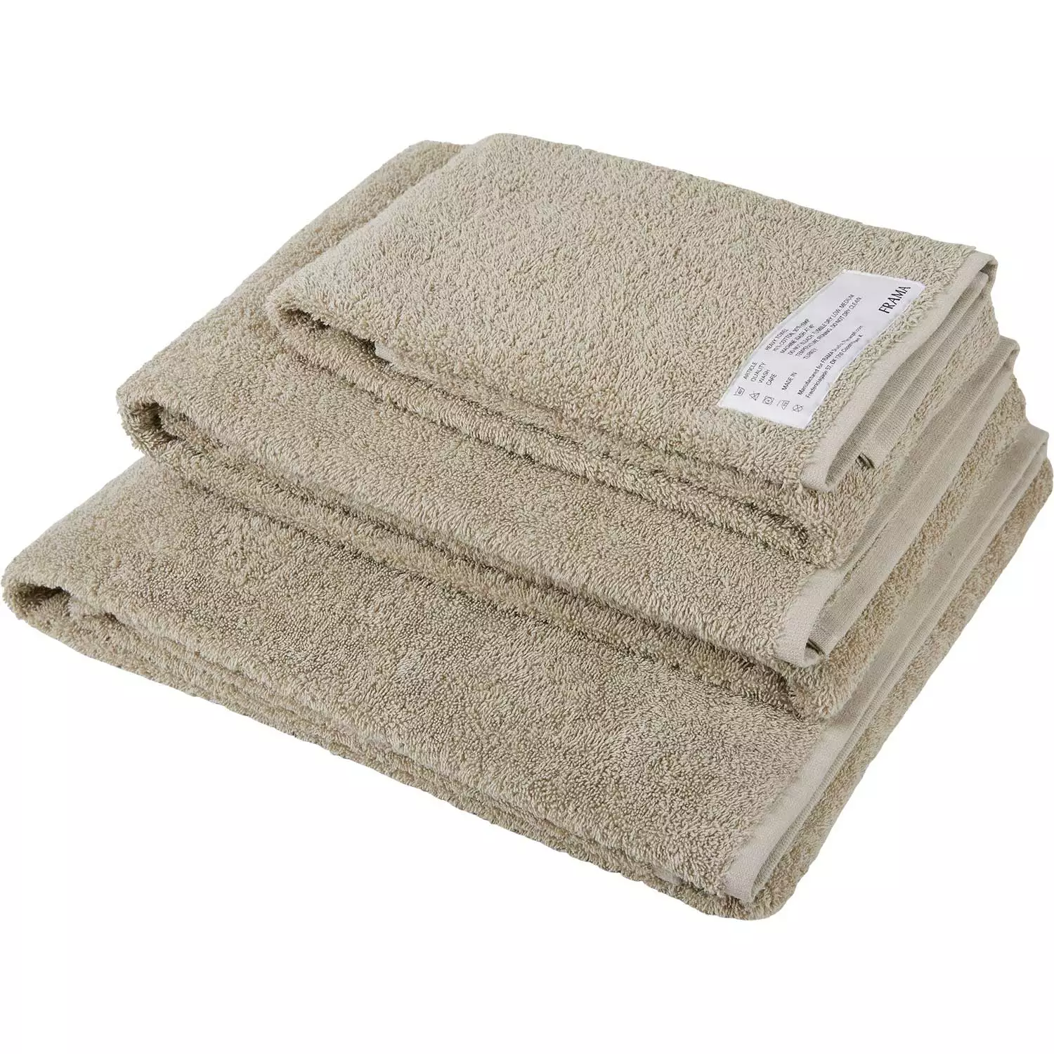 Frama Heavy Towel Badetuch 100x150 Cm, Sage Green 4 Frama Heavy Towel Badetuch 100x150 Cm, Sage Green – Bild 4