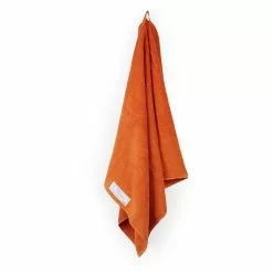 Frama Heavy Towel Badetuch 70x140 Cm, Burnt Orange -Kindertextilien Verkäufe frama heavy towel i body i burnt orange 4