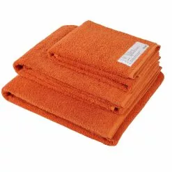 Frama Heavy Towel Badetuch 70x140 Cm, Burnt Orange -Kindertextilien Verkäufe frama heavy towel i body i burnt orange 5