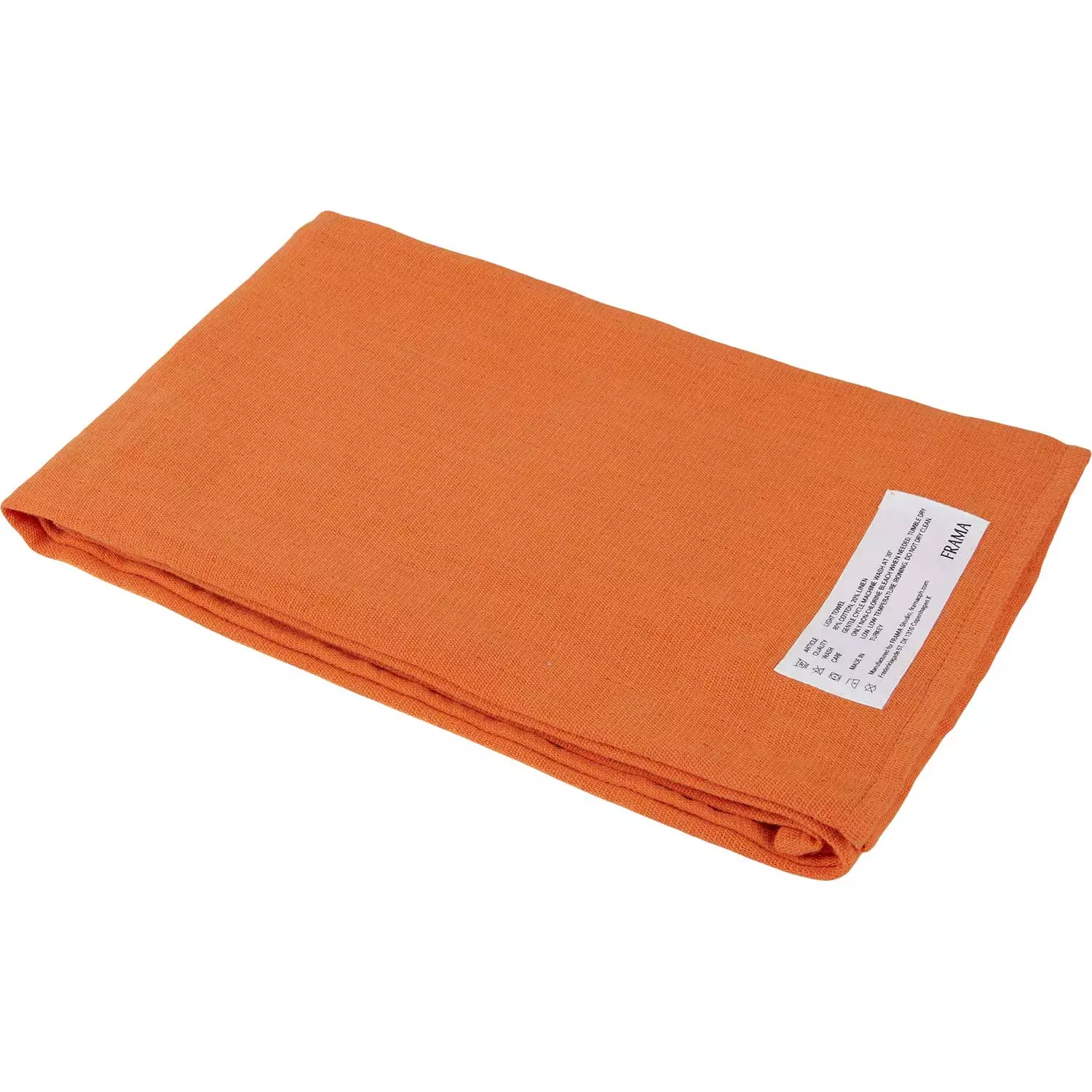 Frama Light Towel Badetuch 70x140 Cm, Burnt Orange 1 Frama Light Towel Badetuch 70x140 Cm, Burnt Orange