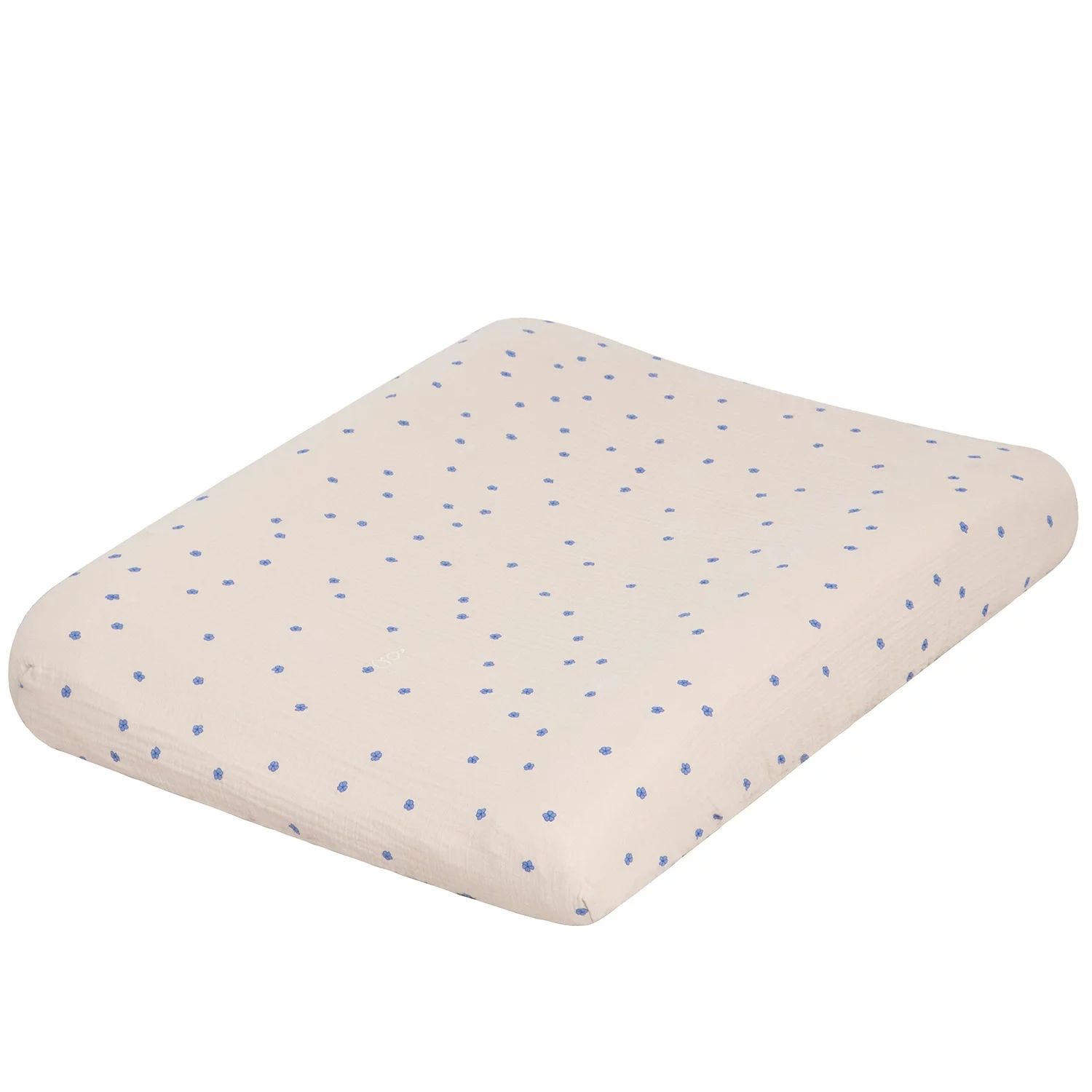 Garbo & Friends Bleu Wickelauflagenbezug Musselin, 50x70 Cm 1 Garbo & Friends Bleu Wickelauflagenbezug Musselin, 50x70 Cm