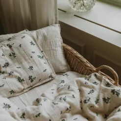 Garbo & Friends Blueberry Muslin Bettwäsche, 100x130 + 35x55 Cm -Kindertextilien Verkäufe garbo friends blueberry muslin bed set 2 1