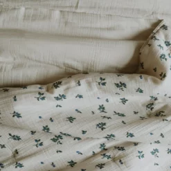 Garbo & Friends Blueberry Muslin Bettwäsche, 150x210 + 50x60 Cm -Kindertextilien Verkäufe garbo friends blueberry muslin bed set 4