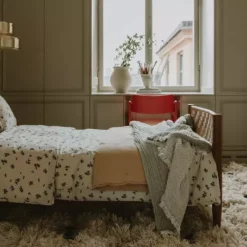 Garbo & Friends Blueberry Muslin Bettwäsche, 100x140 + 40x60 Cm -Kindertextilien Verkäufe garbo friends blueberry muslin bed set 5 4