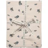 Garbo & Friends Blueberry Muslin Spannbetttuch, 60x120 Cm
