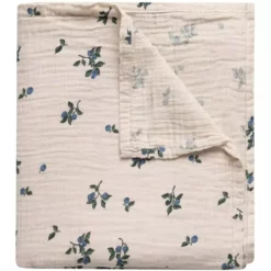 Garbo & Friends Blueberry Muslin Babydecke, 110x110 Cm