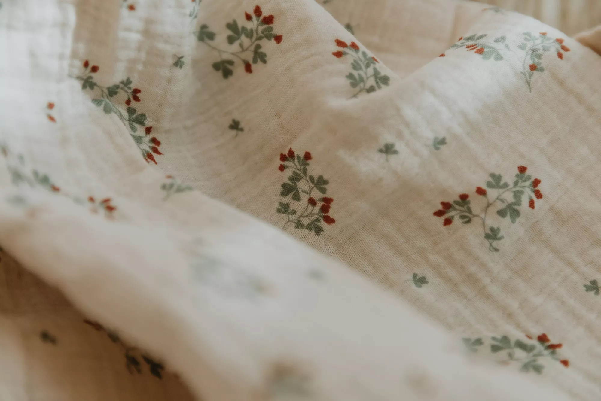 Garbo & Friends Clover Muslin Babydecke, 110x110 Cm 3 Garbo & Friends Clover Muslin Babydecke, 110x110 Cm – Bild 3