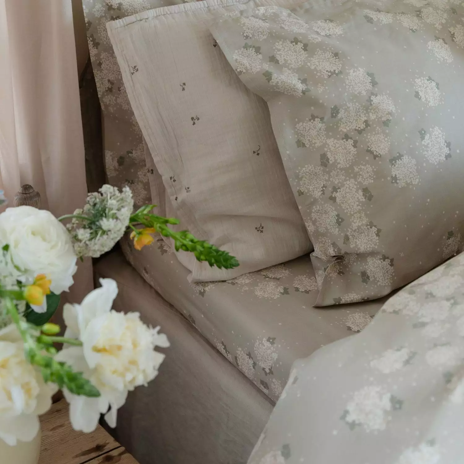 Garbo & Friends Dogwood Spannbetttuch 140x200 Cm 6 Garbo & Friends Dogwood Spannbetttuch 140x200 Cm – Bild 6