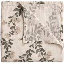 Garbo & Friends Honeysuckle Muslin Babydecke, 110x110 Cm