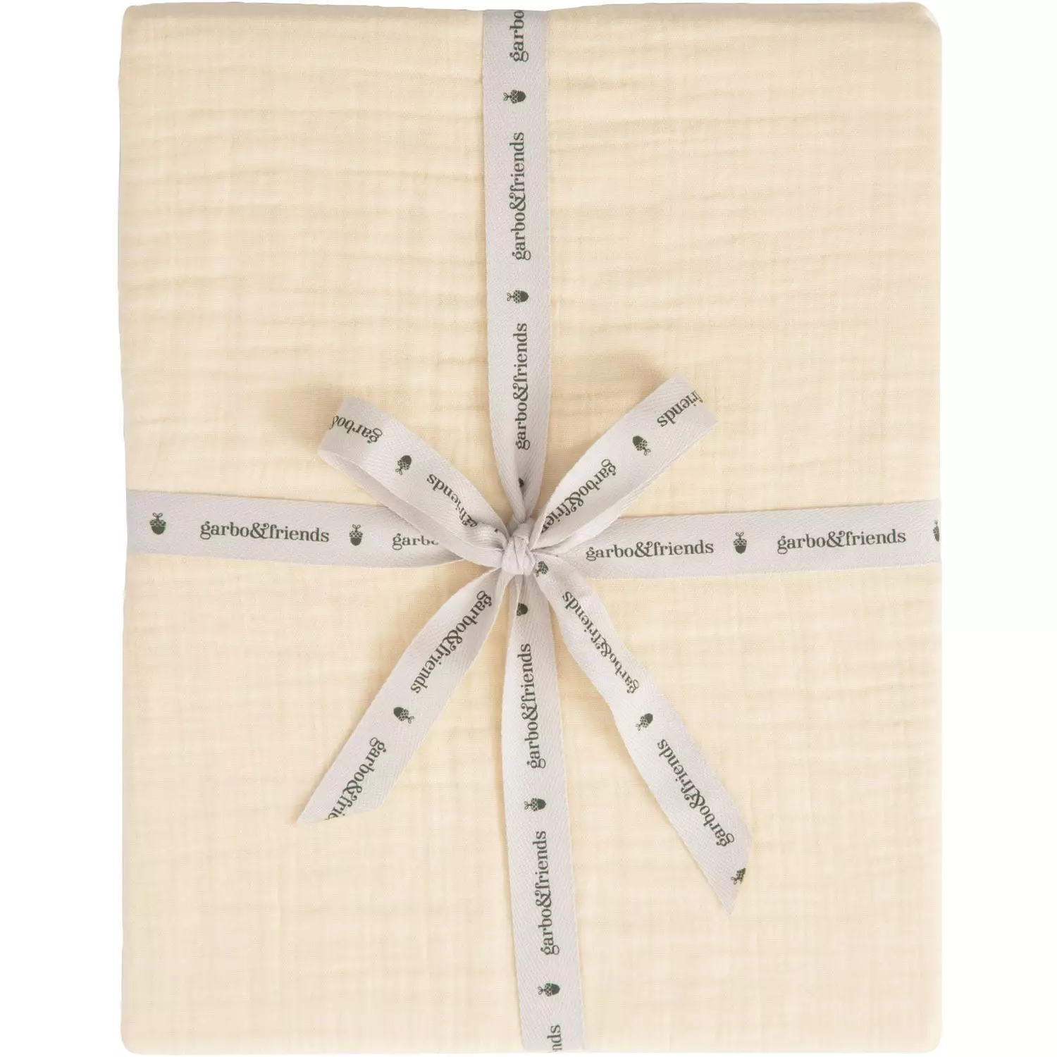 Garbo & Friends Limone Muslin Spannbetttuch, 90x200 Cm 1 Garbo & Friends Limone Muslin Spannbetttuch, 90x200 Cm