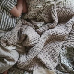 Garbo & Friends Mellow Lin Decke, 110x110 Cm -Kindertextilien Verkäufe garbo friends mellow lin decke 110x110 cm 2