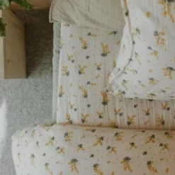 Garbo & Friends Mimosa Muslin Bettwäsche, 150x210 + 50x60 Cm -Kindertextilien Verkäufe garbo friends mimosa muslin bettwasche 1