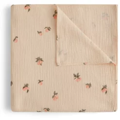 Garbo & Friends Peaches Babydecke Musselin, 110x110 Cm