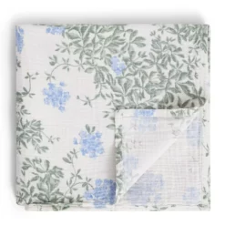 Garbo & Friends Plumbago Babydecke Muslin, 110x110 Cm