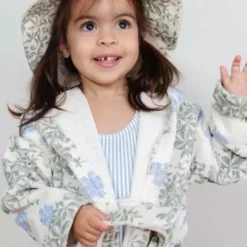 Garbo & Friends Plumbago Bademantel, 6-8 Jahre -Kindertextilien Verkäufe garbo friends plumbago 48