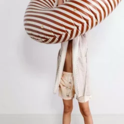 Garbo & Friends Stripe Bademantel Musselin, 98/104 -Kindertextilien Verkäufe garbo friends stripe 2