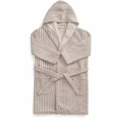 Garbo & Friends Stripe Bademantel Musselin, 122/128