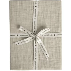 Garbo & Friends Thyme Muslin Spannbetttuch, 60x120 Cm