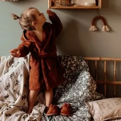 Garbo & Friends Cinnamon Bademantel, 4-6 Jahre -Kindertextilien Verkäufe garbo friends zimt bademantel 5