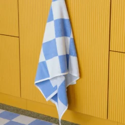 Hay Check Badetuch 70x136 Cm, Sky Blue -Kindertextilien Verkäufe hay check towel 13