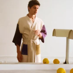 Hay Waffle Multi Bademantel, Cream 9 Hay Waffle Multi Bademantel, Cream -Kindertextilien Verkäufe hay waffle bademantel 22