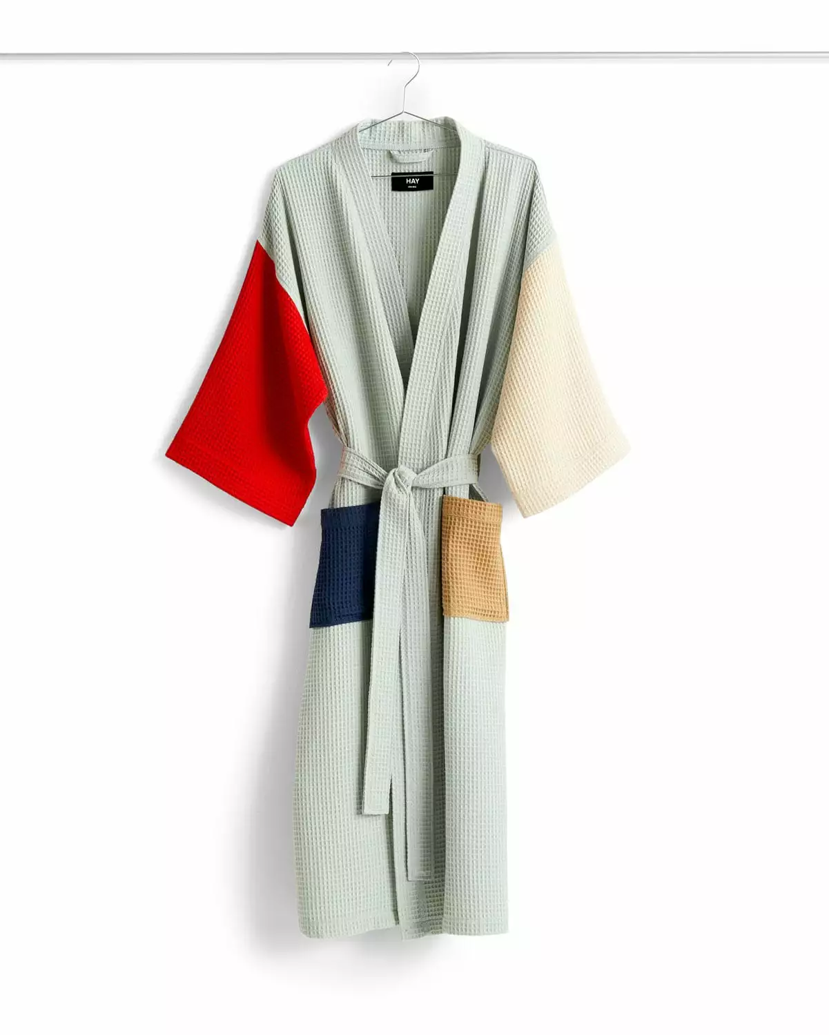 Hay Waffle Multi Bademantel, Glacier 5 Hay Waffle Multi Bademantel, Glacier – Bild 5