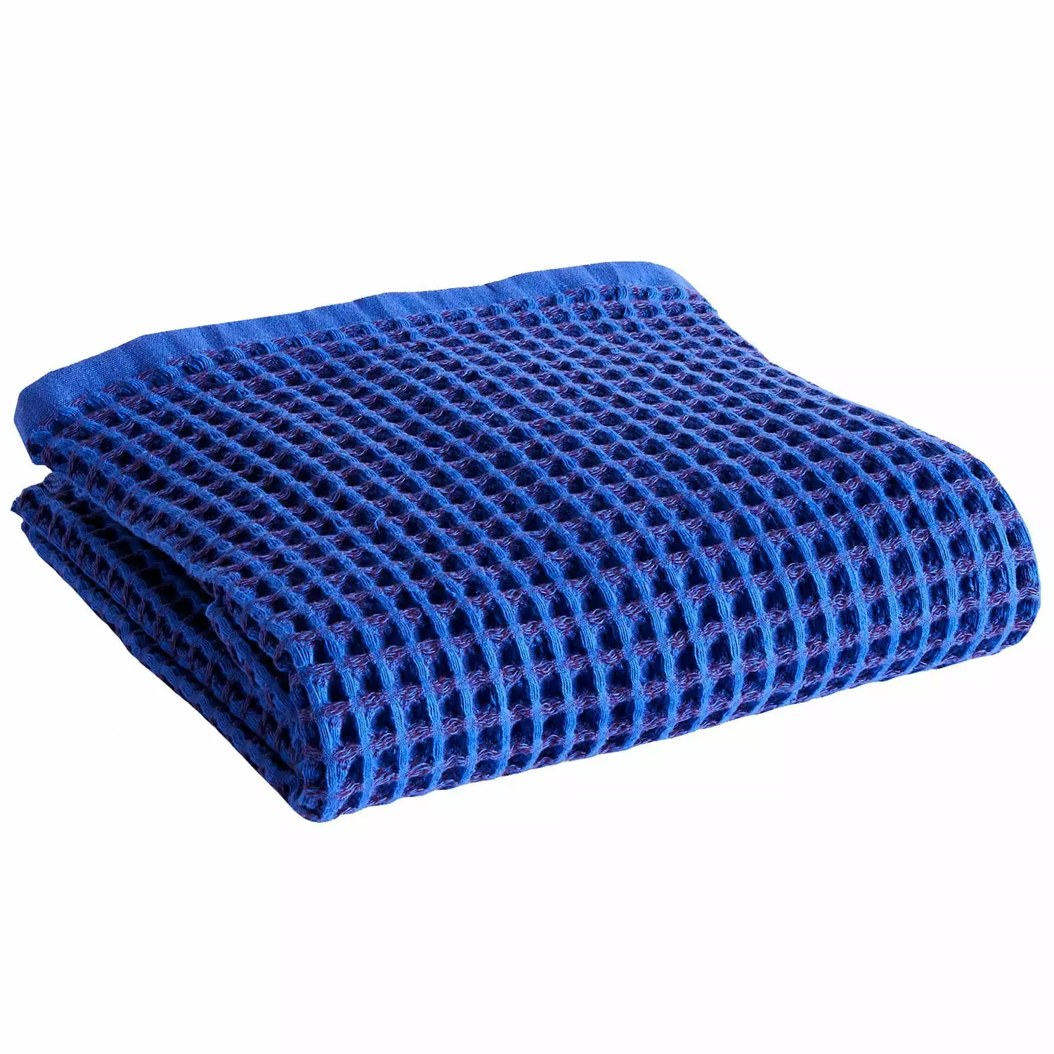 Hay Waffle Badetuch 70x140 Cm, Vibrant Blue 1 Hay Waffle Badetuch 70x140 Cm, Vibrant Blue