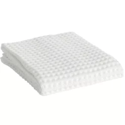 Hay Waffle Handtuch 50x100 Cm, Weiß