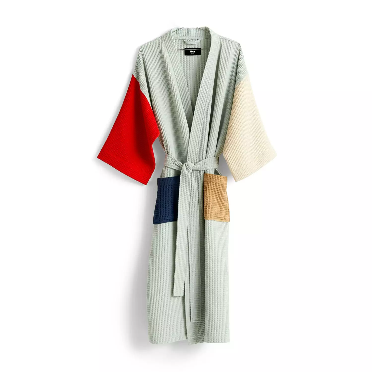 Hay Waffle Multi Bademantel, Glacier 1 Hay Waffle Multi Bademantel, Glacier