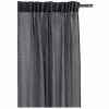 Himla Dalsland Vorhang Mit Faltenband 145x250 Cm, Charcoal