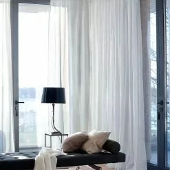 Himla Dalsland Vorhang Mit Faltenband 145x290 Cm, Weiß 6 Himla Dalsland Vorhang Mit Faltenband 145x290 Cm, Weiß -Kindertextilien Verkäufe himla dalsland gardine mit faltenband 145x290 weiss 3