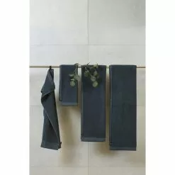 Himla Lina Badetuch 100x150 Cm, Indigo 5 Himla Lina Badetuch 100x150 Cm, Indigo -Kindertextilien Verkäufe himla lina handtuch indigo 1 3