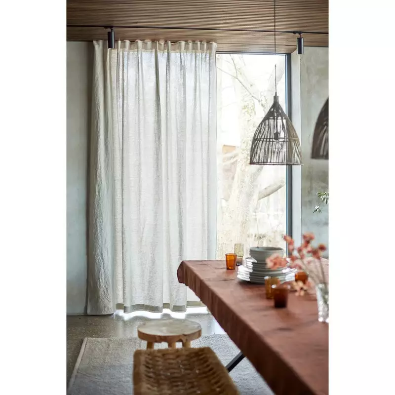 Himla Sunshine Wide Vorhang Mit Faltenband Oatmeal, 250x250 Cm 2 Himla Sunshine Wide Vorhang Mit Faltenband Oatmeal, 250x250 Cm – Bild 2