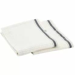 House Doctor Bihar Geschirrtuch, 2 Stk./ Grau