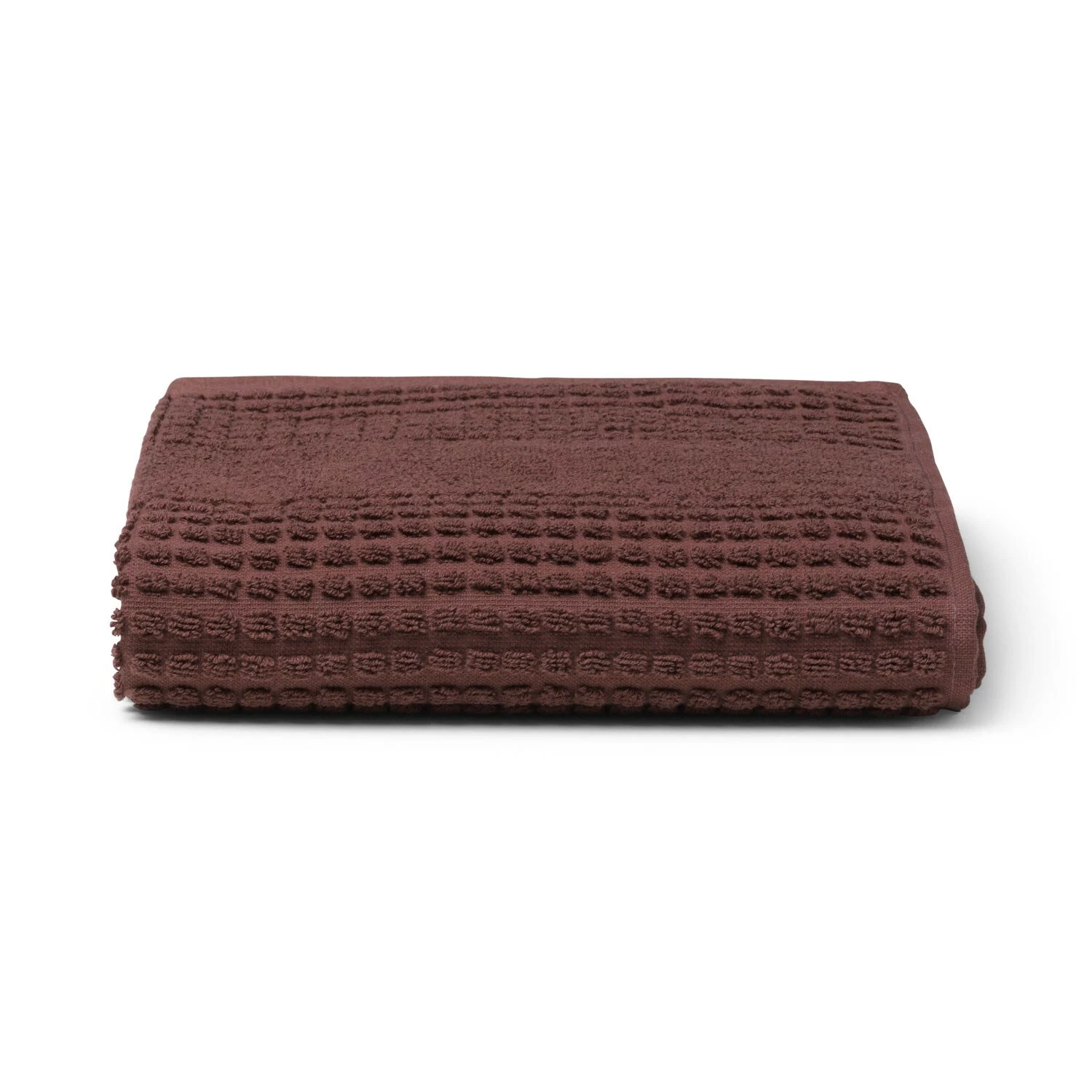 Juna Check Handtuch 50x100 Cm, Chocolate 2 Juna Check Handtuch 50x100 Cm, Chocolate – Bild 2