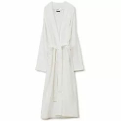 Lexington Aubrey Cotton Waffle Bademantel S, Weiß