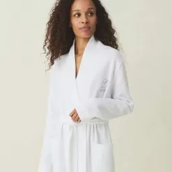 Lexington Aubrey Cotton Waffle Bademantel S, Weiß 7 Lexington Aubrey Cotton Waffle Bademantel S, Weiß -Kindertextilien Verkäufe lexington aubrey cotton waffle bademantel 12