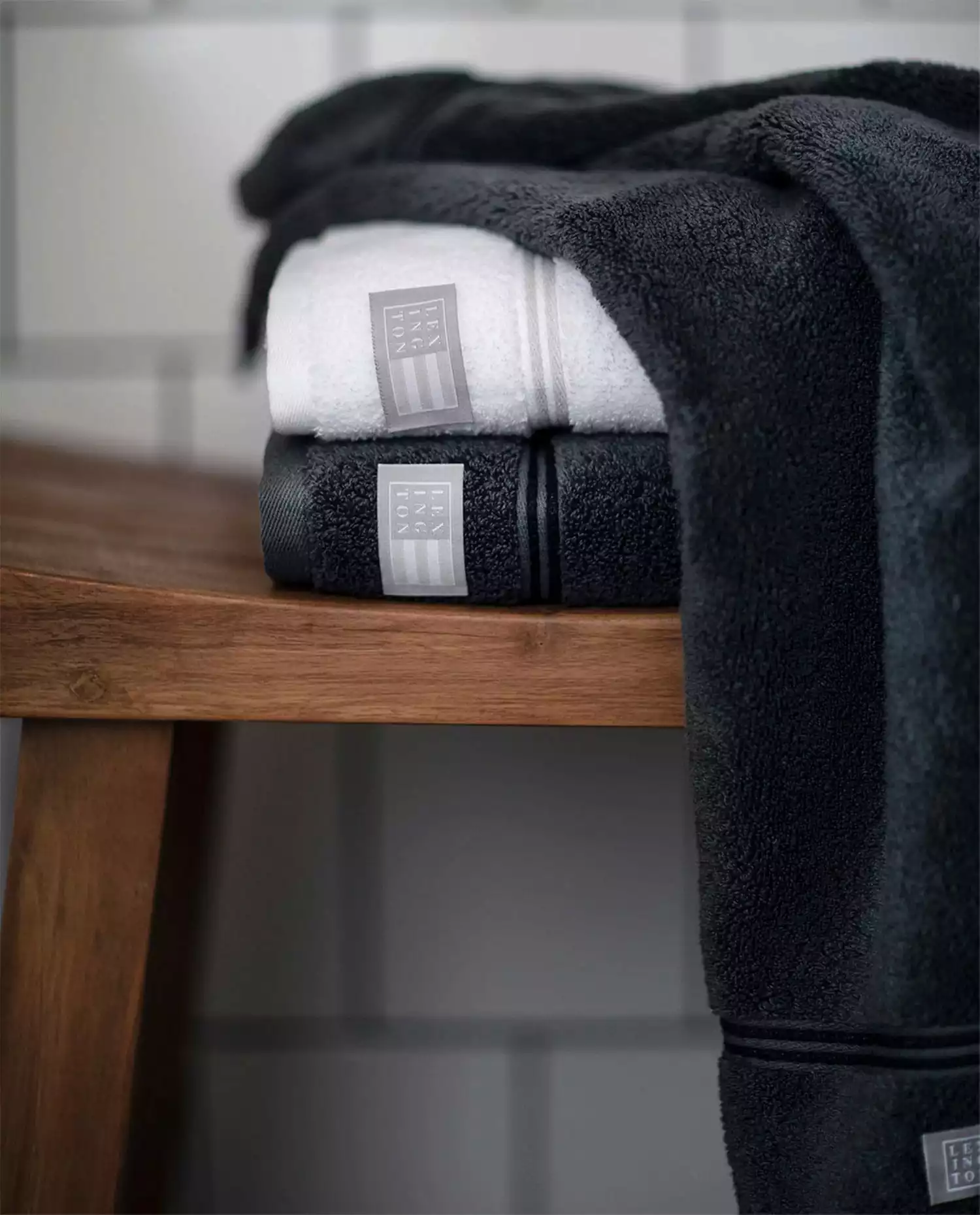 Lexington Hotel Handtuch 100X150 Cm, Grau 4 Lexington Hotel Handtuch 100X150 Cm, Grau – Bild 4